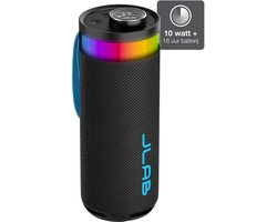 JLAB Go Party Speaker – Bluetooth Speaker - Draadloze Speaker met 16 uur Batterijduur – 10 Watt – Draagbare Speaker met Multipairing pairing – Equalizer via de App - IPX6 Waterproof - Zwart