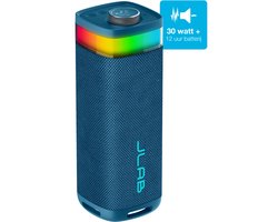 JLAB Jbuds Party Speaker – Bluetooth Speaker - Draadloze Speaker met 12 uur Batterijduur – 30 Watt – Multipairing – Equalizer via de App - IPX6 Waterproof - Navy