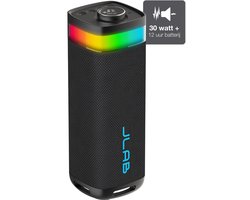 JLAB Jbuds Party Speaker – Bluetooth Speaker - Draadloze Speaker met 12 uur Batterijduur – 30 Watt – Multipairing – Equalizer via de App - IPX6 Waterproof - Zwart