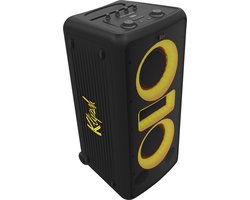 KLIPSCH New York MUSIC CITY Horn loaded Party speaker | 280 watt | 2 x 8 inch woofers | Verrijdbaar | accu 18 uur | Bluetooth 5.2 | Microfoon