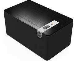 Klipsch: The Three Plus premium Bluetooth speaker | 120W | Bluetooth 5.3 | Digitale audio ingang | Analoge audio ingang | Phono ingang | USB-C | Equalizer | Klipsch Connect App | Party mode | Mat zwart