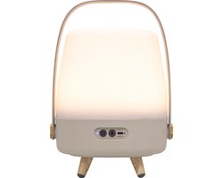 Kooduu Lite-up PLAY Mini - Bluetooth speaker met SOUND BY JBL - Dimbare LED-Lamp - Deens design - in kleur Sand