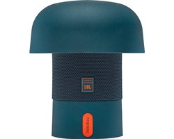 Kooduu Sensa PLAY Mini - Bluetooth Speaker met SOUND BY JBL - Dimbare LED-lamp - Oplaadbare batterij - Nachtlamp - Dimbaar - 16cm hoog - kleur Deep Aquamarine