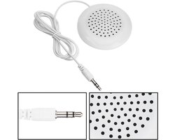 Kussen Speakers Voor Slapen Mini Speaker Bluetooth Wit Abs Nieuwe Diy Kussen Speaker 3.5Mm Mini Stereo Speaker Voor Mp3 Telefoon Draagbare Cd