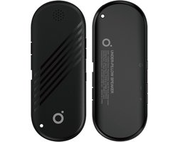 Mini-luidspreker met beengeleiding, diepe bas, Bluetooth-luidspreker voor het slapen, lange batterijduur, MP3- en Bluetooth-dubbele modi (zwart)