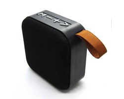 Mini Wireless Speaker - Draagbare Mini Bluetooth Speaker - Draadloze Luidspreker Waterdichte Stereo Sound Draadloze Luidspreker - Met Handvat - 4.2 Bluetooth Speaker - Geschikt voor feesten, thuis, buiten, reizen - zwart