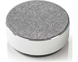 Nedis Luidspreker met Bluetooth® | 9 W | Metal design | Aluminum-zilver