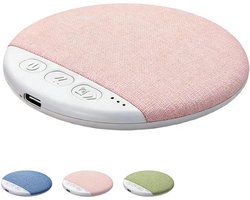 Nieuw model Bluetooth-kussenspeaker 2026 – Bluetooth-speaker voor onder het kussen met witte ruis – Microfiber Bluetooth 5.4-bedspeaker – Geschikt voor zijslapers – Beengeleidingstechnologie (roze *1)