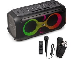 Partybox - Fenton Core120 - Bluetooth speaker draadloos - Draagbare speaker met lichteffecten en accu