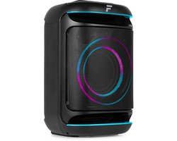 Partybox - Fenton Track165 portable speaker met Bluetooth - Karaoke set met lichteffecten - 120W