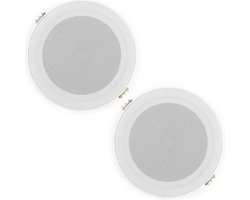 Power Dynamics MSLP50 Marine Speaker Set - 2x waterdichte speakers low profile - 5 Inch - 80W - Wit