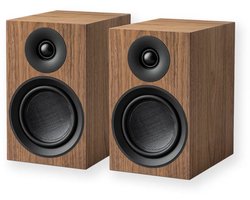 Pro-Ject Speaker Box 3E Carbon Boekenplank Speakers - High-End Geluid - Carbon Afwerking - 2-Weg - Walnoot