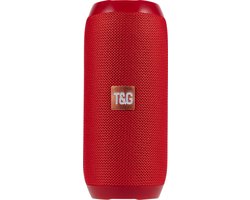 Pulver draadloos Speaker Rood - Muziek box - TG Prox - 10 watt - Speakers – Draadloos – werkt op bluetooth
