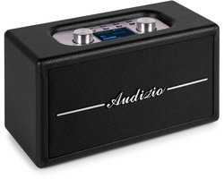 Retro speaker - Audizio Tune60 - Bluetooth speaker - Met afstandsbediening - 40W - Zwart