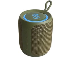 Selencia Bluetooth speaker - Draadloze Party Speaker - Waterdichte Muziek Box - Army Green