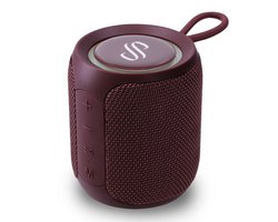Selencia Bluetooth speaker - Draadloze Party Speaker - Waterdichte Muziek Box - Bordeaux