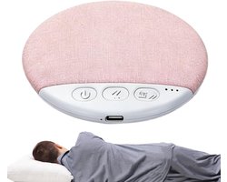 Set van 2 kussens met ingebouwde draadloze luidsprekers, slaapkussens met luidsprekers, voorzien van witte ruis en een timerfunctie, geschikt voor thuis, in hotels, bij meditatie en tijdens het slapen, te plaatsen op het nachtkastje