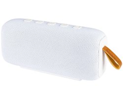 SilverCrest® Bluetooth Speaker SBL 4 A1 - Wit - Draadloze Speaker - Compact Formaat - Krachtig Geluid & Bass - Handsfree Functie - 10 Uur Speeltijd - Bluetooth 5.0