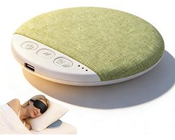 Slaapsprekers - Bluetooth - Ultra Dun (1.1 cm) - Kussen Speaker met Timer - 20-48 uur Accu - Witte Ruis - Voor Beter Slapen - Draadloos - groente