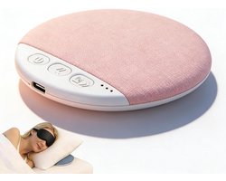 Slaapsprekers - Bluetooth - Ultra Dun (1.1 cm) - Kussen Speaker met Timer - 20-48 uur Accu - Witte Ruis - Voor Beter Slapen - Draadloos - roze