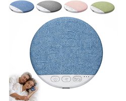 Slaapsprekers - Slaapkussenluidspreker - Bluetooth-luidspreker voor onder het kussen - Botgeleiding Technologie - Witte Ruis - Draadloos - mini-slaaphulpmiddel met botgeleiding - met rustgevende geluiden en slaaptimer - voor zijslapers - blauw