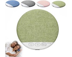 Slaapsprekers - Slaapkussenluidspreker - Bluetooth-luidspreker voor onder het kussen - Botgeleiding Technologie - Witte Ruis - Draadloos - mini-slaaphulpmiddel met botgeleiding - met rustgevende geluiden en slaaptimer - voor zijslapers - groen