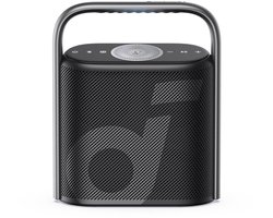 soundcore Motion X500 portable Bluetooth speaker with immersive spatial audio, wireless Hi-Res Audio with 3x more detail, 3 drivers and a portable design to take anywhere