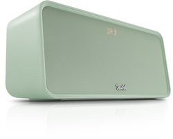 Teufel BOOMSTER 4 - Robuuste 2.1 bluetooth-speaker met DAB+ en FM-radio - Tot 23 uur batterijduur - Spatwaterbescherming, USB-C - Mint Green