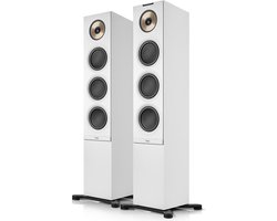 Teufel STEREO L 2 - Vloerstaande streaming speakers - Wifi, bluetooth - Coaxiaal chassis - Airplay 2, Google Cast, Tidal, Spotify Connect - Set van 2 - wit