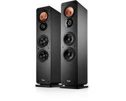Teufel Ultima 40 Mk4 - hifi stereo vloerstaande speakers - 3-kanaals systeem - Kevlar midrange driver met faseplug en aparte - zwart