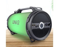 UNIQ Tune Bluetooth Speaker - Karaoke LED licht Show met verschillende kleuren