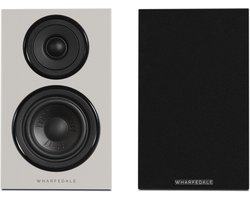 Wharfedale Diamond 12.0i Boekenplank Speaker – Heldere Middentonen – 2-weg – 100mm Driver – 55Hz-20kHz – Passieve Speaker – Grijs
