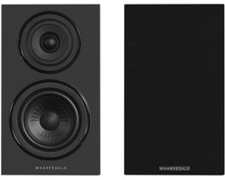 Wharfedale Diamond 12.0i Boekenplank Speaker – Heldere Middentonen – 2-weg – 100mm Driver – 55Hz-20kHz – Passieve Speaker – Zwart