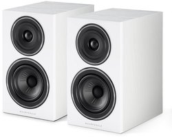 Wharfedale Diamond 12.1 Boekenplank Speakers – Stereo Hifi Set – Compact Formaat – 2-weg Luidsprekers – Passieve Speakers – Wit