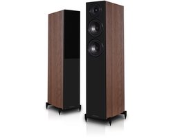 Wharfedale Diamond 12.3i Vloerstaande Speaker – Krachtige Bas – 2,5-weg – 130mm Driver – 38Hz-20kHz – Passieve Speaker – Walnoot