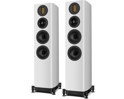 Wharfedale EVO 5.3 Vloerstaande Speakers - Hifi Stereo Set - Passieve Speaker - 3-Weg Luidsprekers - Wit