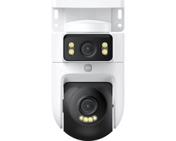Xiaomi Outdoor Camera CW500 Dual - Buitencamera - 2.5K Ultra HD Dual Lens - 360° Pan Tilt + Vaste Camera - Full Colour Nachtzicht - AI Persoons en Voertuigdetectie - IP66 Weerbestendig - WiFi 6 Verbinding - MicroSD Opslag tot 256GB