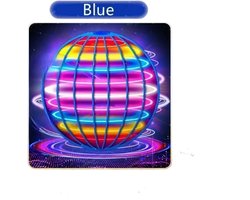 1 Stuk 2026 Verbeterde Hover Bal met RGB LED – Magic Flying Orb Hand Drone – Fidget Speelgoed & Zweefbal voor Kinderen, Tieners & Volwassenen – Voor Binnen & Buiten - Blauw