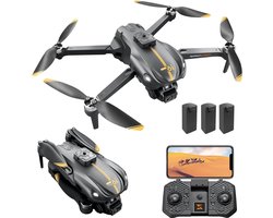 1080P HD-camera drone voor beginners - hoogtebehoud obstakelvermijding - volwassenen - gebarenselfie - snelheidsaanpassing - headless-modus - 3D-flip - 3 modulaire batterijen