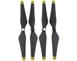 2 paar duurzame, zelfspannende propellers voor 3 Drone Quadcopter accessoires (gele rand)