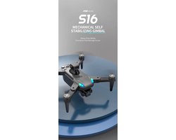 2024 S16 Mini Drone met GPS, Mechanische Gimbal, Obstakelvermijding en 7.4V Lange Batterijduur
