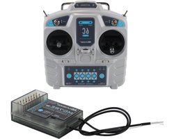 2.4GHz 6-kanaals Zender en Ontvanger Kit voor FPV Racing Quadcopter - Linkerhand Mode