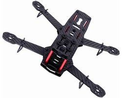 250mm FPV Racing Drone Frame Kit - Quadcopter Accessoire - Voor Mini 4-assige FPV Drone - Carbon Fiber Bouwpakket