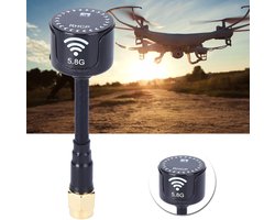 3dBi LHCP Duurzame ABS 5325-5945 MHz 5.8 Ghz Antenne - Directionele High Gain - RC Drone Onderdelen - FPV Racing Drone - SMA Inner Needle-Zwart .