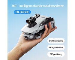 4DRC F8 PRO MAX GPS Drone 8K HD Camera Borstelloze Opvouwbare Quadcopter met Schermafstandsbediening