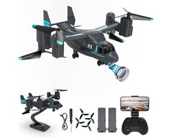 Afstandsbedienbare helikopter met 1080p camera, mini RC drone quadcopter voor beginners en buitengebruik