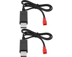 Allecta - Li-po Batterij USB Oplader met JST Vrouwelijke Plug voor RC Drone - Syma Compatibel - Quadcopter Accessoire