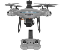 Allecto plus – Drone met Dubbele Camera voor Luchtfotografie, 4K HD, 50X Zoom, Intelligente Hover. Inclusief Obstakel Vermijden, 360° Flips en Gebaarfotografie. Met Afstandsbediening.