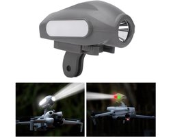 Allecto plus - Drone zoeklamp en flitslicht, oplaadbaar, 1100 mAh, 100 m bereik - voor nachtfotografie met drone - geschikt voor 4 Pro Air 3
