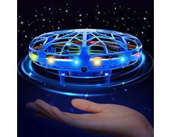 Allecto Plus - Handgestuurde Mini-drone Bal - 360° Roterend - LED-licht - Geschikt voor binnen en buiten - Cadeau voor Kinderen vanaf 6 jaar